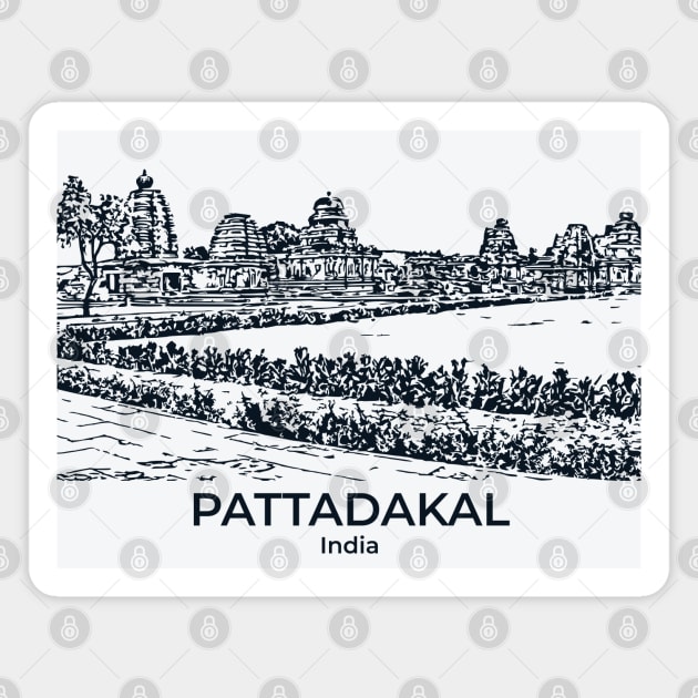 Pattadakal - India Magnet by Lakeric